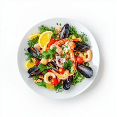 Фирменное блюдо Морской гриль прованс - купить в Чургулдах